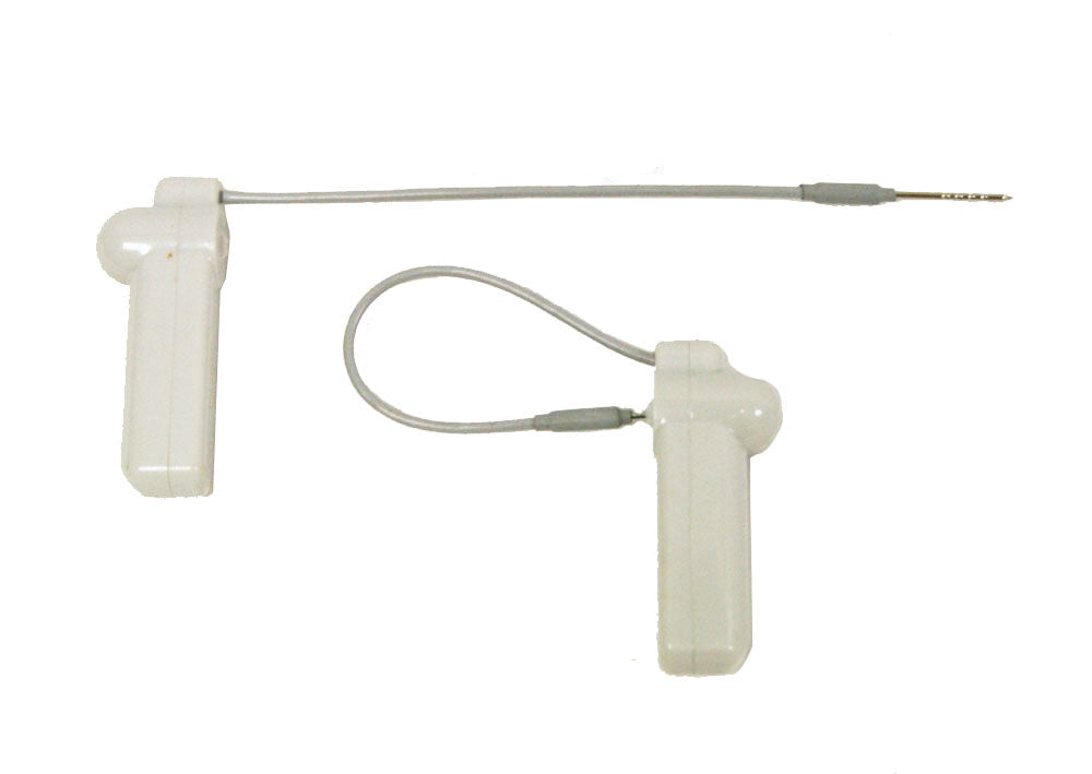 White AM 58 Khz Frequency Slim Tag With 60mm Lanyard - Order Of 100 Pcs