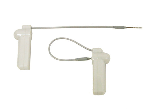 White AM 58 Khz Frequency Slim Tag With 175mm Lanyard - Order Of 100 Pcs