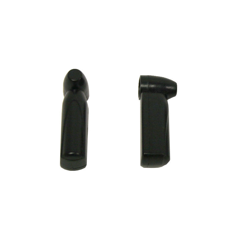 Black Slim / Pencil Tags With Pin - RF Frequency - Case Of 1,000 Pcs.