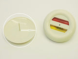 Large (50mm) Replacement Pin With RED Warning Notice - Case Of 500 Pcs.