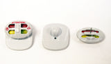 Dual Color Oval Ink Pin Tag Converter - Add Ink Deterrent To Standard EAS Tags - Case of 250 Pcs.