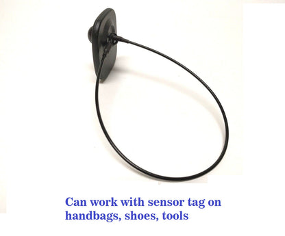 SQ Sensor Tag Plus - 200 RF 8.2 MHz Checkpoint Compatible Hard Tag + 200 pcs Lanyard Pin